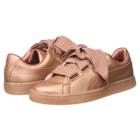 puma heart rose gold